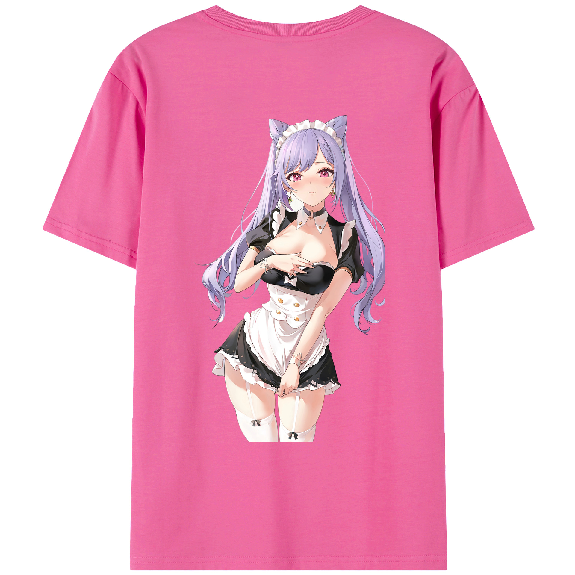 げんし神 刻晴 こくせい genshin Kokusei レディース半袖Tシャツ(バックプリント)